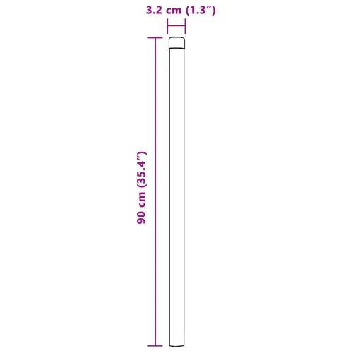 Stup za ogradu 2 kom. Zelena 90 cm Čelik s praškastim premazom - Zelena 90 cm 2 Cijena