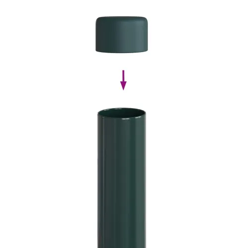 Stup za ogradu 12 kom. Zelena 100 cm - Zelena 100 cm 12 Cijena