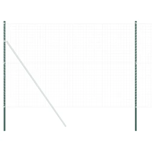 Stup za ogradu 2 kom. Zelena Čelik s praškastim premazom - Zelena 200 cm 2 Cijena