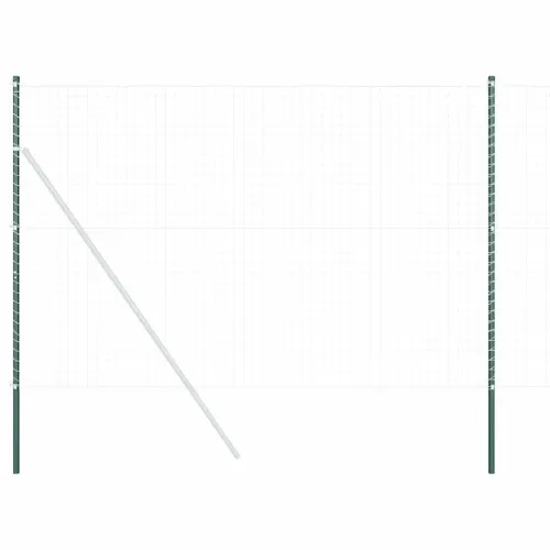 Stup za ogradu 12 kom. Zelena Čelik s praškastim premazom - Zelena 210 cm 12 Cijena