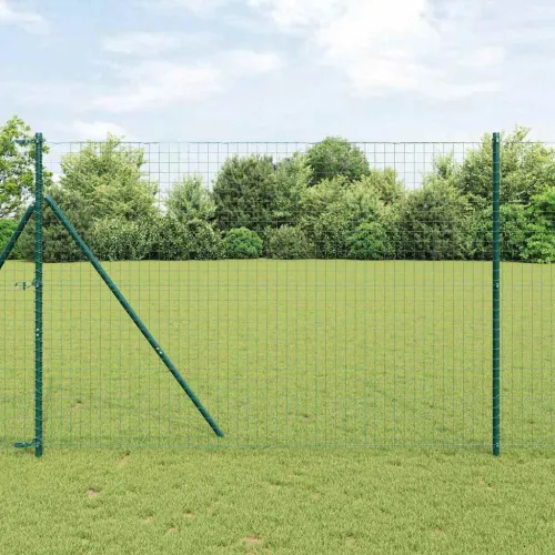 Stup za ogradu 12 kom. Zelena Čelik s praškastim premazom - Zelena 210 cm 12 Cijena