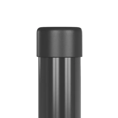 Stup za ogradu 2 kom. Siva 70 cm Čelik s praškastim premazom - Siva 70 cm 2 Cijena