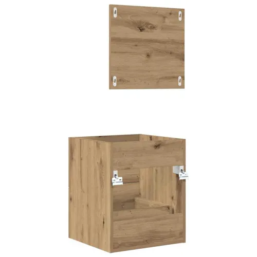 Set namještaja za kupaonicu Smeđa 41 x 38,5 x 48 cm - hrast artisan Cijena