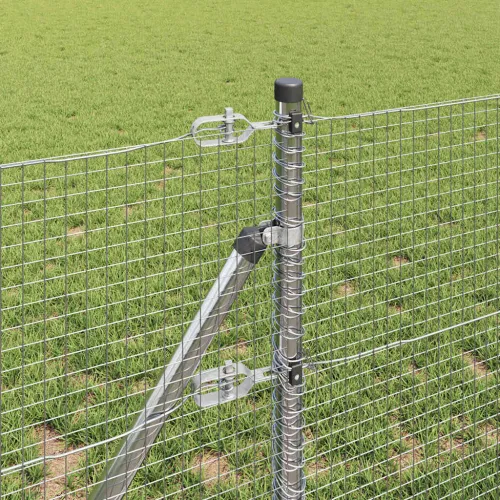 Zavarena žičana ograda za fiksaciju 50 x 0,8 m Pocinčani čelik - 50 x 0,8 m (mreža 1,9 x 1,9 cm) Pocinčani čelik Cijena