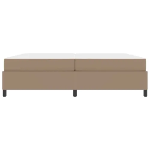 Okvir za krevet Boja cappuccina 200 x 200 cm tkanina - Boja cappuccina 200 x 200 cm Cijena