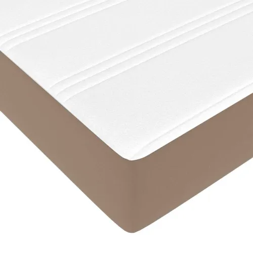 Okvir za krevet Boja cappuccina 200 x 200 cm tkanina - Boja cappuccina 200 x 200 cm Cijena