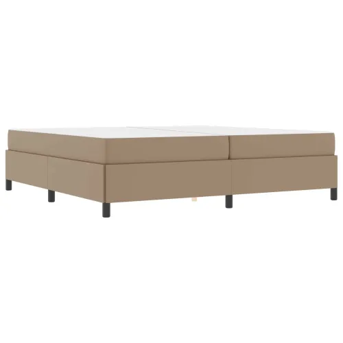 Okvir za krevet Boja cappuccina 200 x 200 cm tkanina - Boja cappuccina 200 x 200 cm Cijena