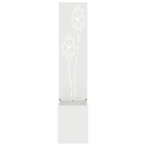 Privatnost u vrtu Cvjetni Bijelo 32 x 32 x 150 cm - Bijela Suncokret 32 cm Cijena