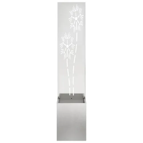 Privatnost u vrtu Srebrna 32 x 32 x 150 cm Nehrđajući čelik - Nehrđajući čelik Suncokret 32 cm Cijena