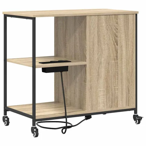 Ormarić s postajom za punjenje 76 x 41 x 72 cm Hrast sonoma - Hrast sonoma Cijena