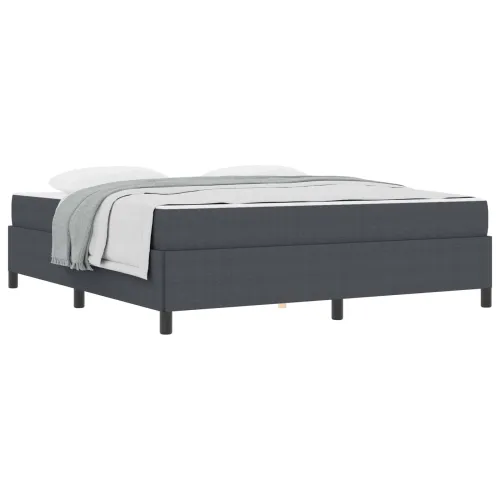 Okvir za krevet Tamno siva 180 x 200 cm tkanina - Tamno siva 180 x 200 cm Cijena