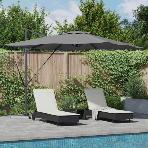 Suncobran Antracit 286 x 284 x 270 cm Aluminij i poliester - Antracit Cijena