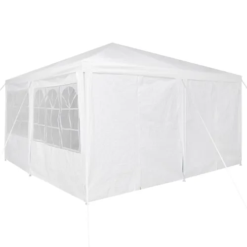 Šator za svadbe - šator za zabave 400 x 400 x 266 cm Bijela Polietilen - Bijela 4 x 4 m Cijena