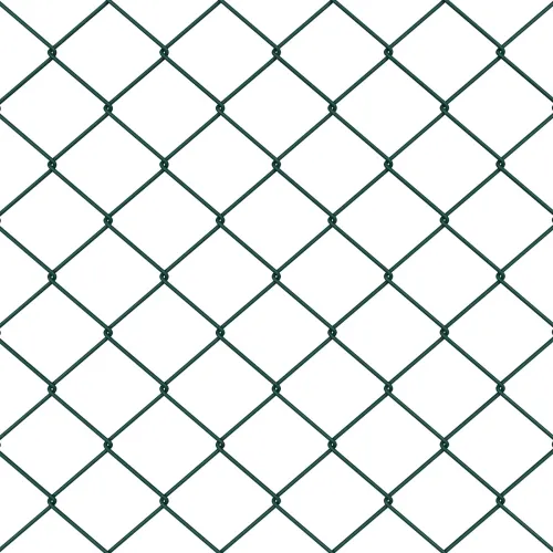 Ograda od lančane veze 10 x 1,2 m Čelik Zelena - Zelena 10 x 1,2 m 40 x 40 mm Cijena