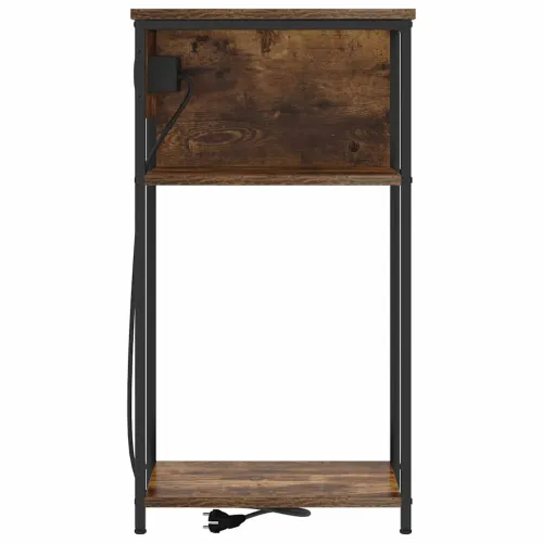 Noćni ormar Dimljeni hrast 41 x 28 x 76 cm Konstruirano drvo - Dimljeni hrast Cijena
