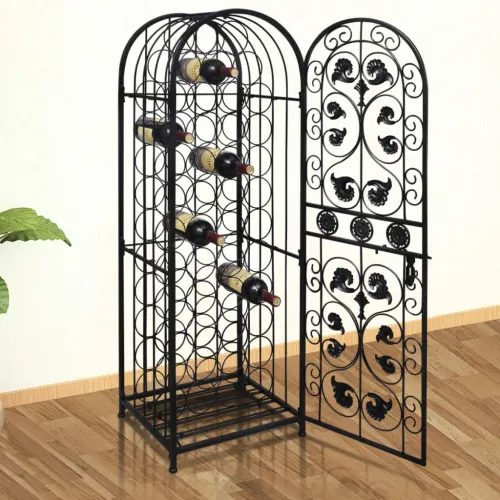 Stalak za Vino za 45 Boca Metalni &nbsp; - 45 x 35.7 x 133.5 cm 1 1 1 Cijena