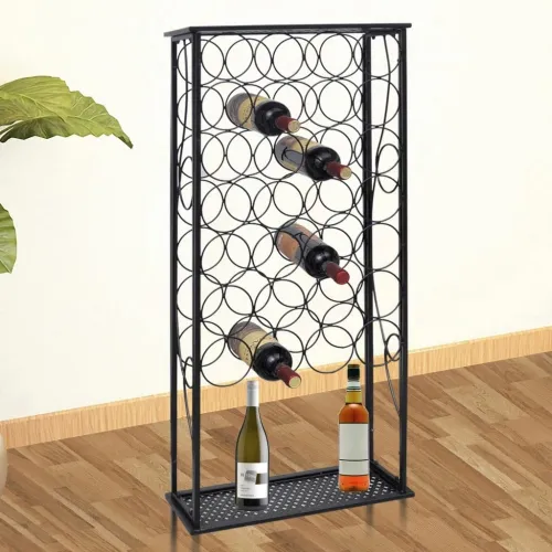 Stalak za Vino za 28 Boca Metalni  - 47.5 x 21 x 100 cm 1 1 1 Cijena