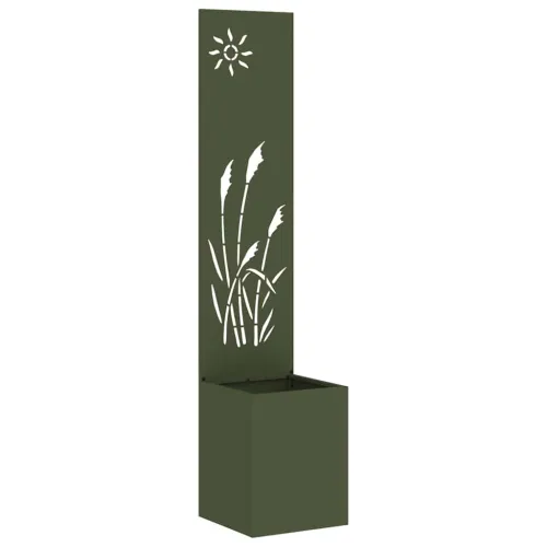Privatnost u vrtu Rezbarija Maslinovo zelena 32 x 32 x 150 cm - Maslinovo zelena Reed 32 cm Cijena