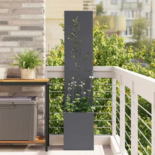 Privatnost u vrtu Cvjetni Antracit 32 x 32 x 150 cm - Antracit Bambus 32 cm Cijena