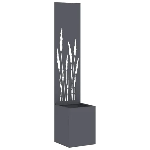 Privatnost u vrtu Rezbarija Antracit 32 x 32 x 150 cm - Antracit Pšenica 32 cm Cijena