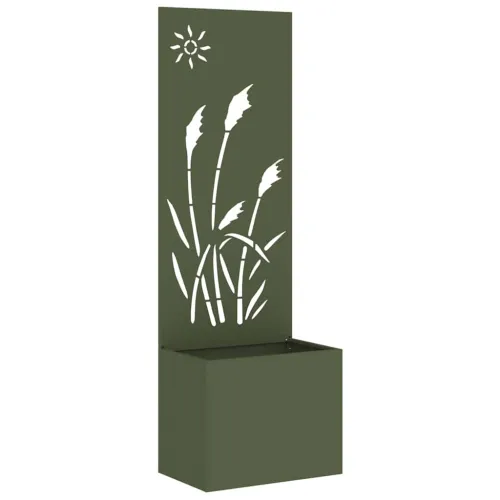 Privatnost u vrtu Rezbarija Maslinovo zelena 50 x 32 x 150 cm - Maslinovo zelena Reed 50 cm Cijena