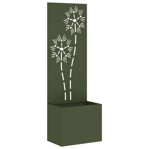 Privatnost u vrtu Cvjetni Maslinovo zelena 50 x 32 x 150 cm - Maslinovo zelena Suncokret 50 cm Cijena