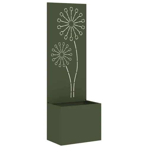 Privatnost u vrtu Rezbarija Maslinovo zelena 50 x 32 x 150 cm - Maslinastozelena Maslačak 50 cm Cijena