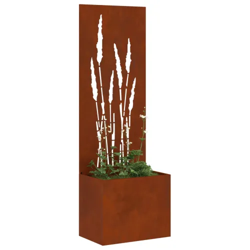 Privatnost u vrtu Rezbarija Rđa 50 x 32 x 150 cm Otporni čelik - Otporni čelik Pšenica 50 cm Cijena