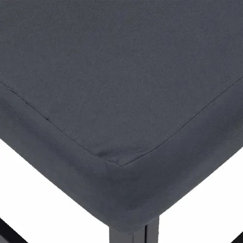 Sjedeća garnitura za vrt 6 kom. Crna Aluminij - bez stola Cijena