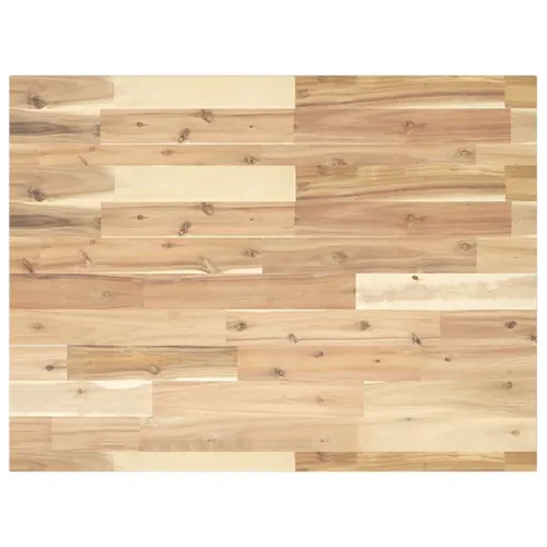 Stolna ploča 100x60x2 cm pravokutna od masivnog drva bagrema - Prirodna 100 x 60 x 2 cm 1 Prirodna Cijena