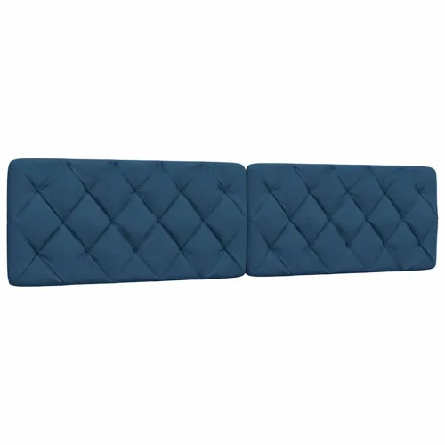Okvir za krevet bez madraca plavi 200x200 cm od tkanine - Plava 200 x 200 cm Cijena