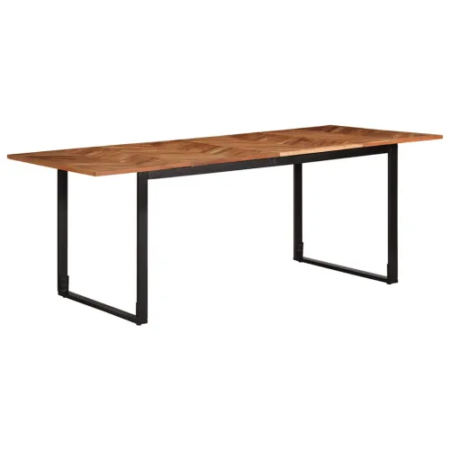 Blagovaonski stol 200 x 100 x 75 cm od masivno drvo bagrema - 200 x 100 x 75 cm 1 200 x 100 x 75 cm Cijena