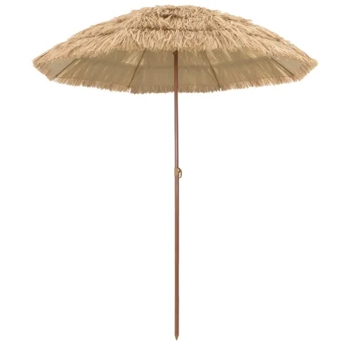 Suncobran za plažu 160 x 160 x 196 cm Poliester i čelik - Ø 160 cm Cijena