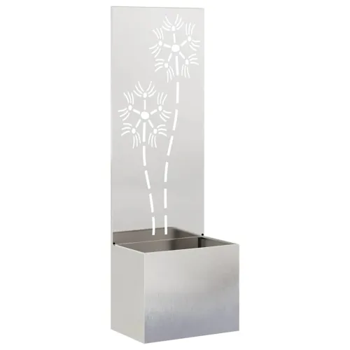 Privatnost u vrtu Srebrna 50 x 32 x 150 cm Nehrđajući čelik - Nehrđajući čelik Suncokret 50 cm Cijena