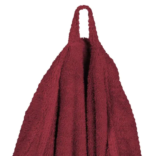 Kućni ogrtač KINN Crvena XL Pamuk - Bordo XL bez kapuljače Cijena