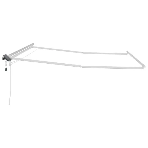 Okvir tende Bijela 450 × 300 cm Aluminij - Bijela 4,5 × 3 m Ručni (s solarnim i LED-om) Cijena