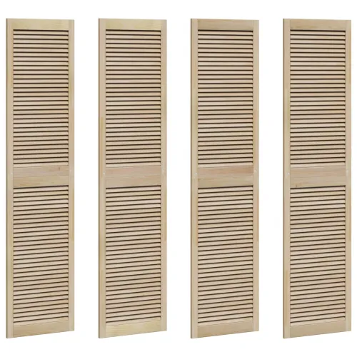 Ormarna vrata s vratima 4 kom. Prirodna 201 x 2,1 x 49,5 cm - Prirodna 201 x 49,5 cm 4 Cijena