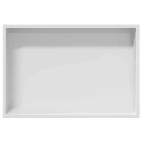 Ničica za tuš Bijela 45 x 30 x 9,5 cm Nehrđajući čelik - mat bijela 45 x 30 x 9,5 cm Cijena