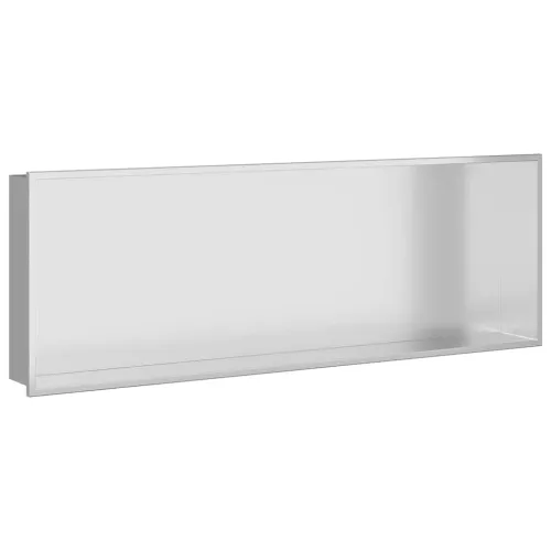 Ničica za tuš Srebrna 90 x 30 x 9,5 cm Nehrđajući čelik - Četkani srebrni 90 x 30 x 9,5 cm Cijena