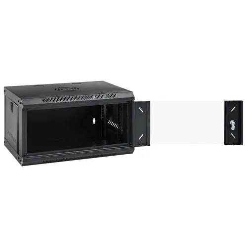 Mrežni ormar s pohranom Crna 53 x 45 x 30 cm Čelik - Crna 530 x 450 x 300 mm Cijena
