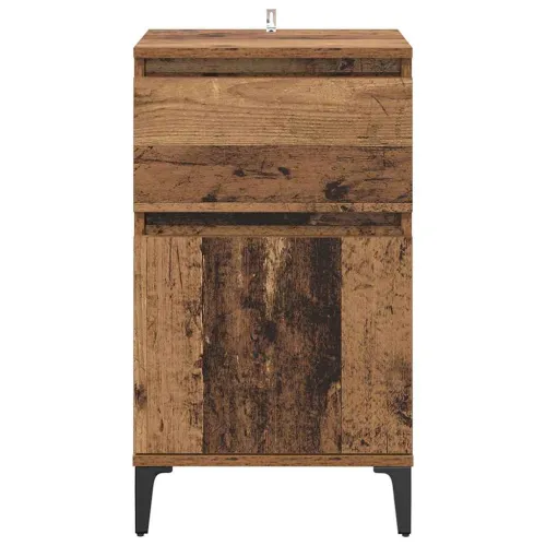 Noćni ormar Staro drvo 40 x 35 x 70 cm Konstruirano drvo - Staro drvo 1 Cijena