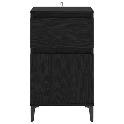 Noćni ormar Crni hrast 40 x 35 x 70 cm Konstruirano drvo - Crni hrast 1 Cijena