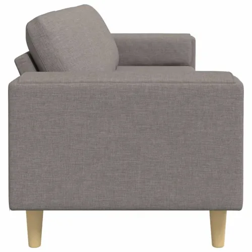 Kauč za dnevni boravak Sivo-smeđa 250 x 77 x 76 cm Poliester - Sivo-smeđa bez otomana Cijena