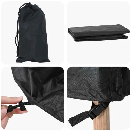 Pokrov za namještaj Jednobojno Crna 250 x 210 x 70 cm 420D - 420D Oxford tkanina 250 x 210 x 70 cm Cijena