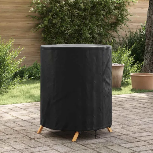 Pokrov za stol 62 x 62 x 70 cm tkanina Kružni Vodootporan Crna - 420D Oxford tkanina Cijena
