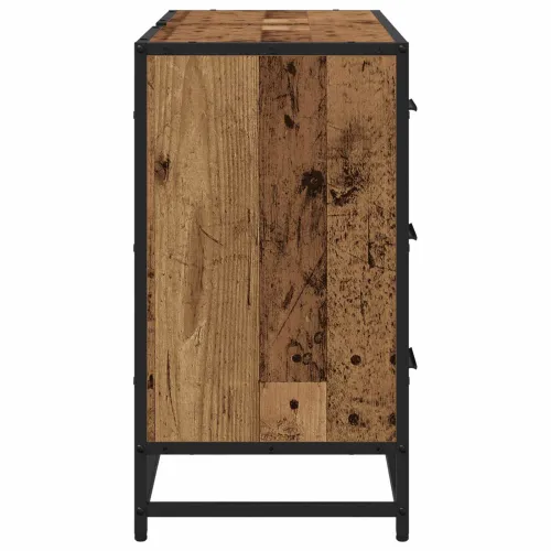Kupaonski ormar Staro drvo 80 x 33 x 60 cm Konstruirano drvo - Staro drvo Cijena