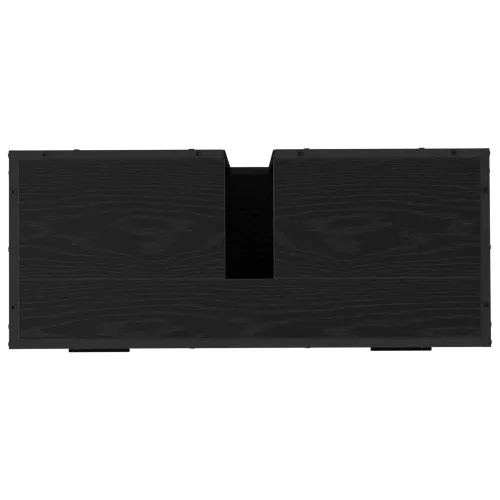 Kupaonski ormar Crni hrast 80 x 33 x 60 cm Konstruirano drvo - Crni hrast Cijena