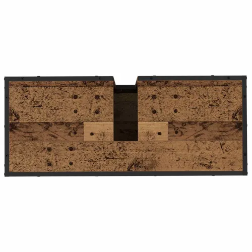 Kupaonski ormar Staro drvo 80 x 33 x 60 cm Konstruirano drvo - Staro drvo Cijena
