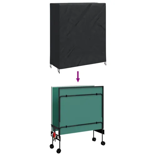 Pokrov za ping pong stol 165 x 70 x 185 cm tkanina Nepravilan - 210D Oxford tkanina 165 x 70 x 185 cm Cijena
