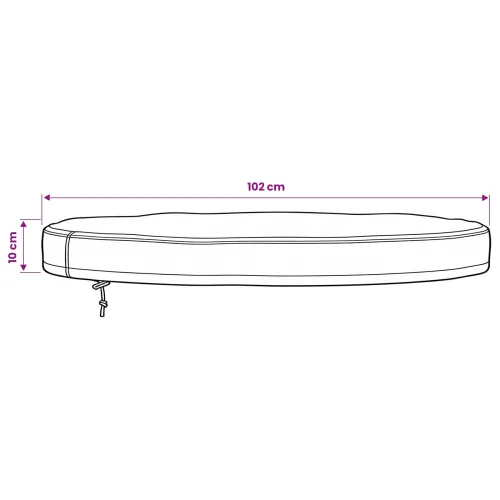 Pokrivač za Vanjski Stol 102 x 102 x 10 cm 210D Oxford tkanina - 210D Oxford tkanina 102 x 102 x 10 cm Cijena
